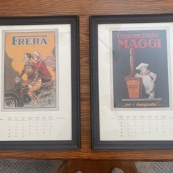 Matte Black Framed Pictures