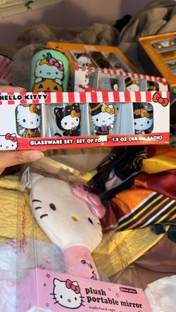 Hello Kitty Halloween Shot Glasses