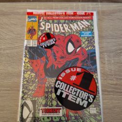 1st Edition 1990 Spiderman Green Edition