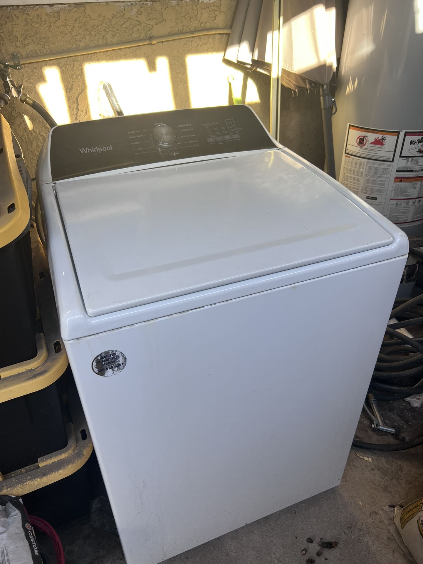 Whirlpool Laundry Washer Gas
