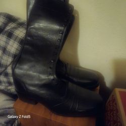 Handmade Italian Leather Boots (Brand New)