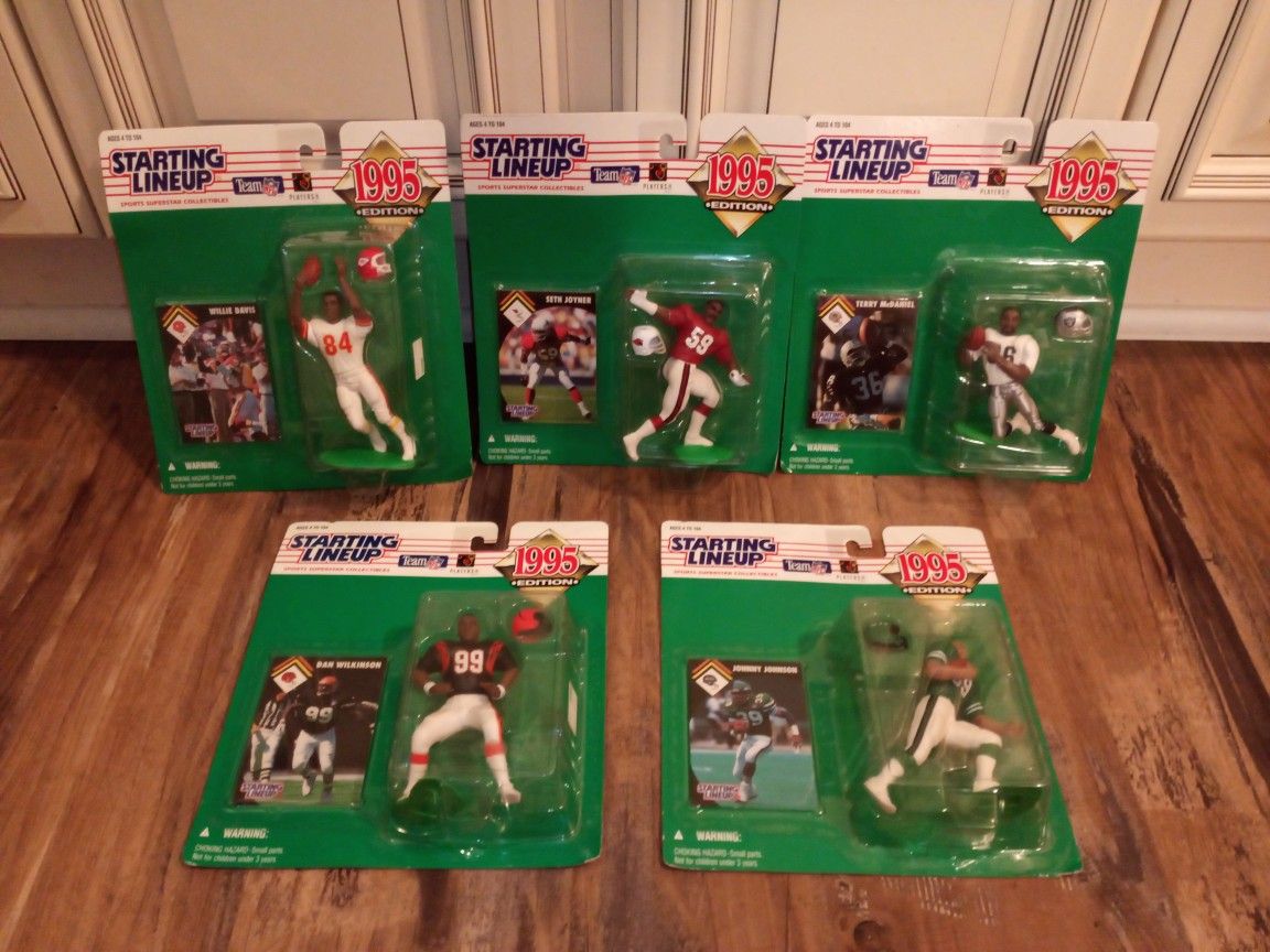 Lot of Starting Lineup 1995 Edition Collectible Action Figures