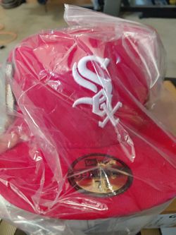 New era RED John stan Sox hat