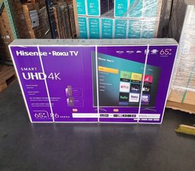 65 “ Hisense smart 4K UHD HDR TV