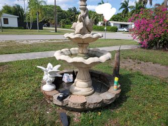 Classical Cascade Water Fountain 7 Piece