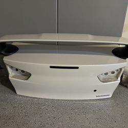 Evo x FE Pearl White Trunk With Wing 