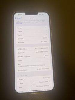 iPhone 13 Pro Max 128 gb fully unlocked to any company crack back 2 crack camera lens 