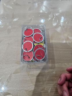 Metal ring key tag - 50