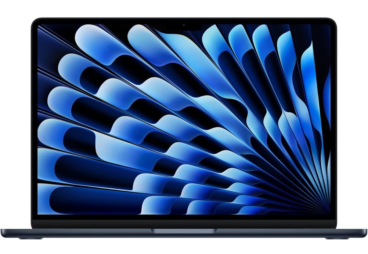 Apple 2025 MacBook Air 13-inch Laptop with M4 chip, Midnight