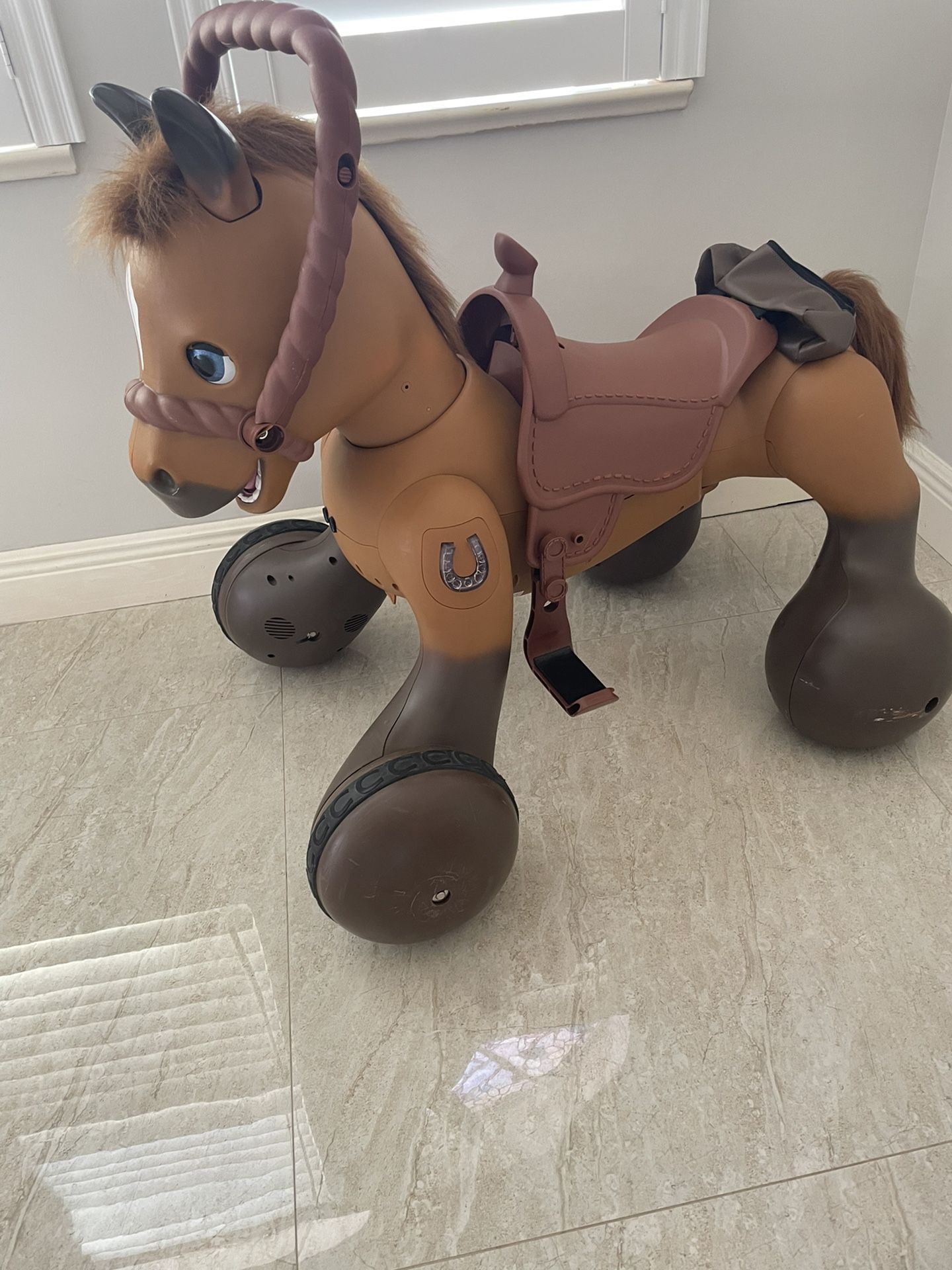 Kids Rideamal Horse 12 Volt Ride On Toy, 