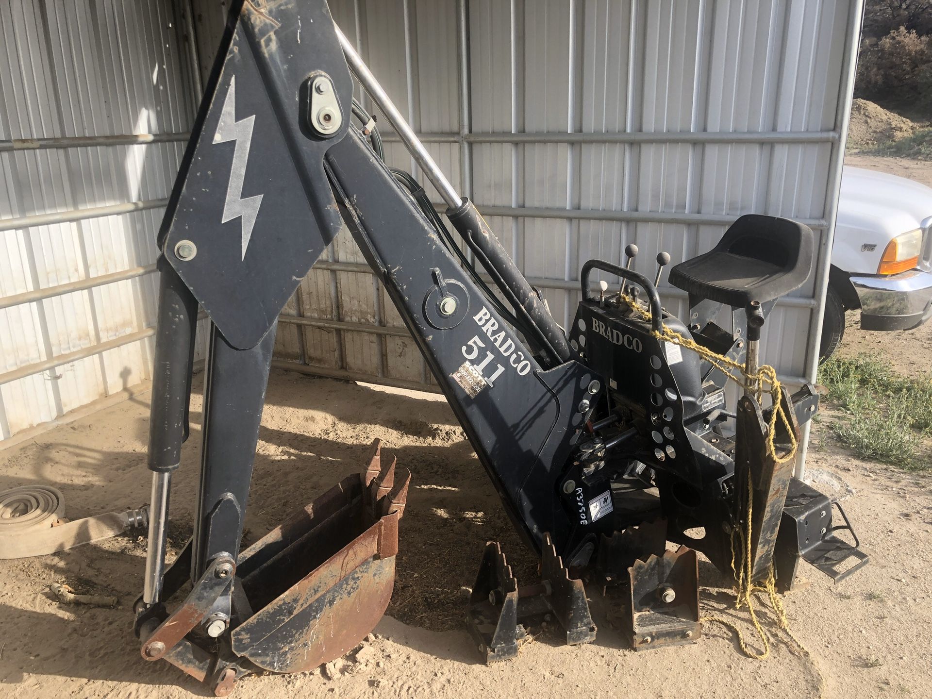 Bradco 511 backhoe attachment for skid steer for Sale in Santa Clarita