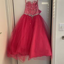 Princess Dress Great For Birthday Party Size 7-8