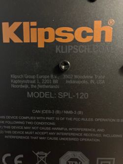 SPL-120 woofer speaker