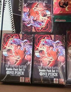 One piece 16 double packs willing to trade