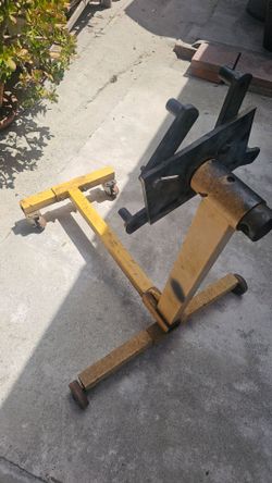 Engine stand used