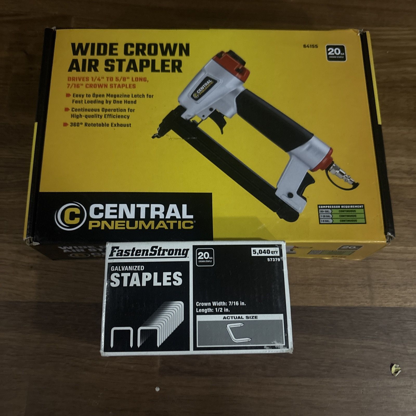 air staple gun with nails