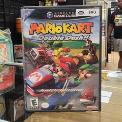 Nintendo Mario Kart: Double Dash!! GameCube Complete Case Manual Inserts 2003