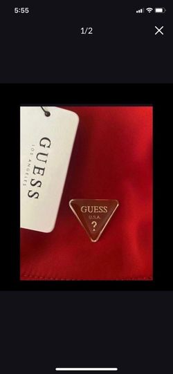 New Red  Jacinta Nylon Guess Backpack/Purse