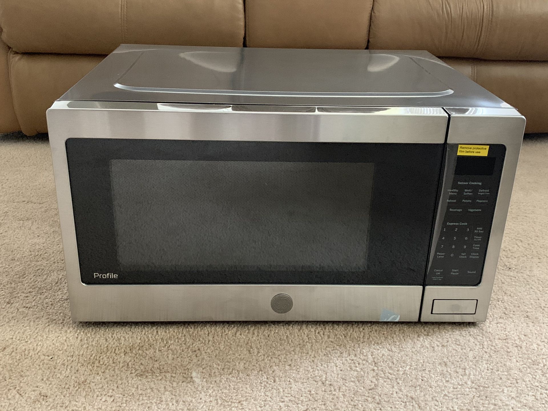NEW GE Profile 2.2 Cu. Ft. Microwave Stainless