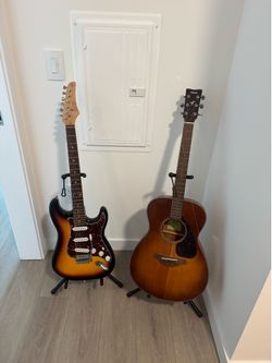 Acoustic & Electric Guitar Package Deal