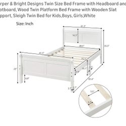 Twin Size Bed
