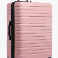 Large Hardcase Luggage, Pink New