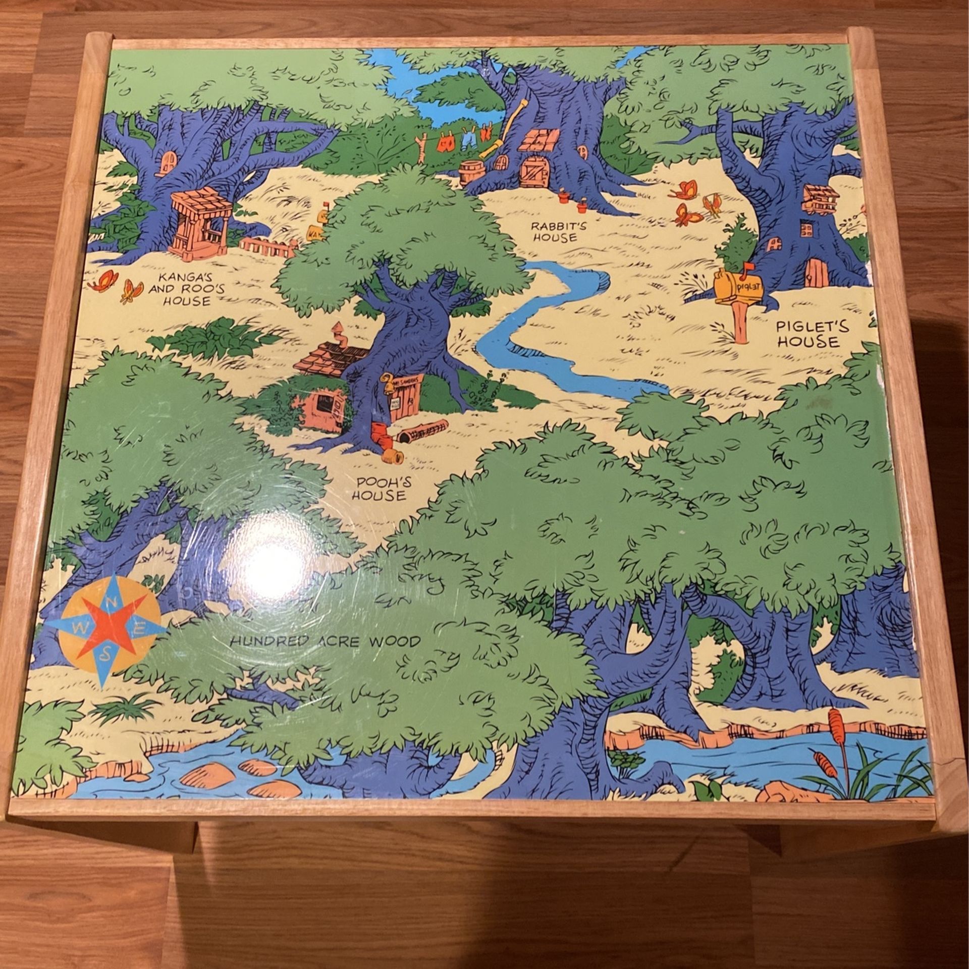 Winnie The Pooh Kids Table.