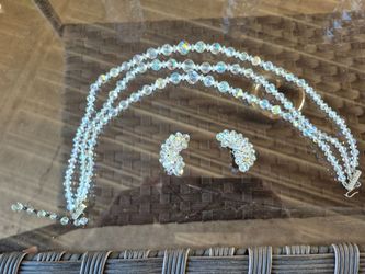 Necklace and earrings