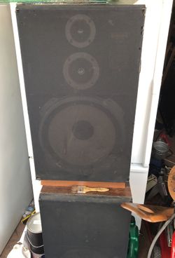 Fisher speakers.