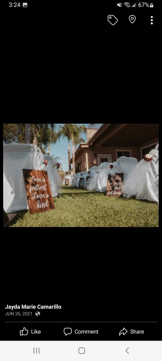 Love Is Patient Love Is Kind Wedding Signs