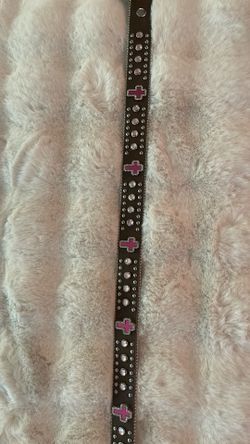 Shyanne cowgirl kids belt