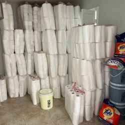 Bags Of Toilet Paper & Paper Towels 