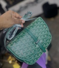 Green bottega cross body