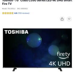 75” Fire Tv