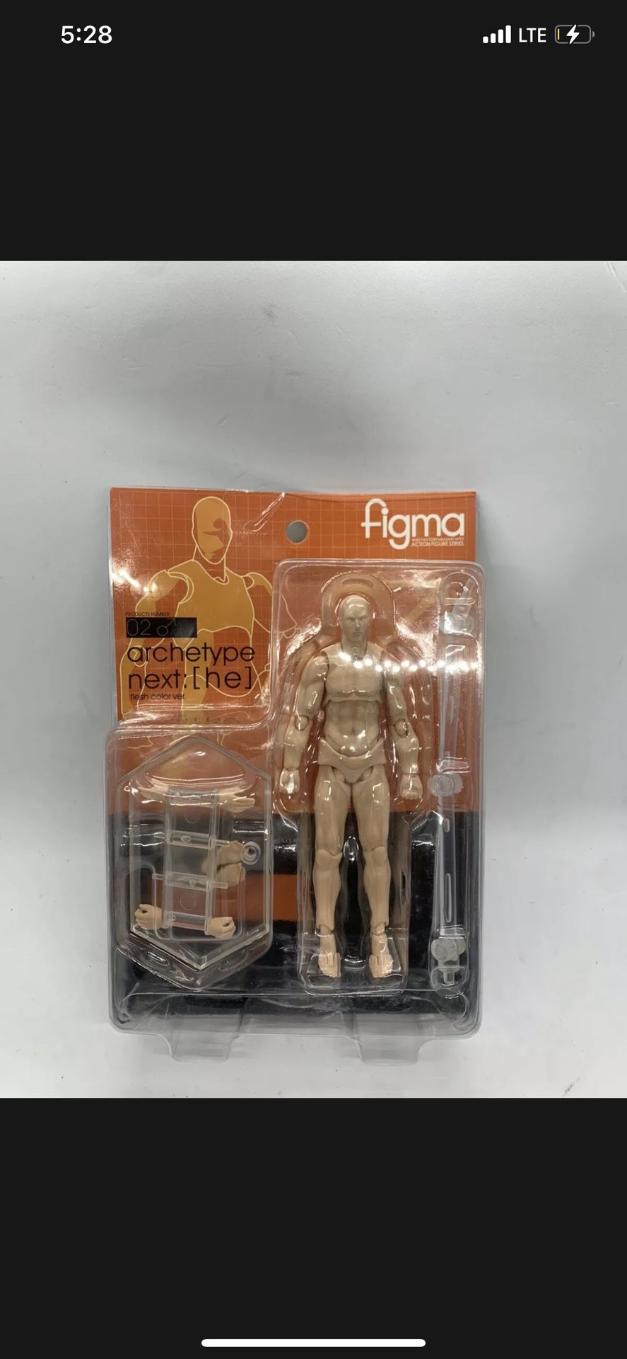 FIGMA action figure series archetype next he flesh color 02 NEW 