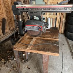 Craftsman Radial Saw