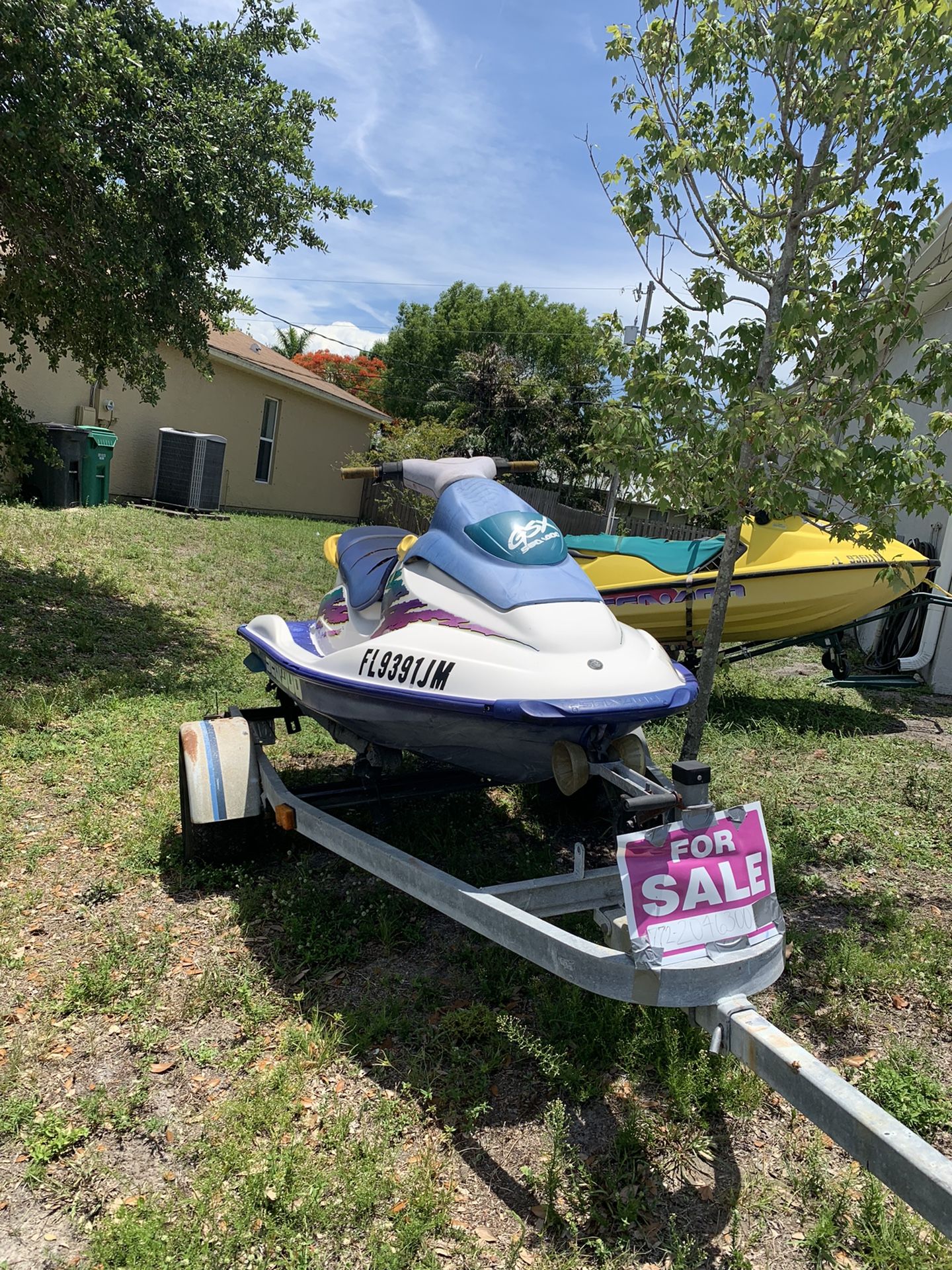 1996 JET SKI-GSX And BOBARDIER