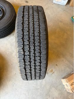 Used 245/70/R17 tires and Ram 2500 OEM Wheels for sale.