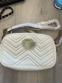 beige genuine leather bag
