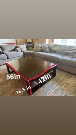Large Living Room Wood Table