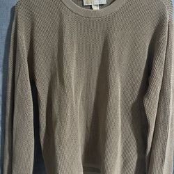 Tan Knit Sweater
