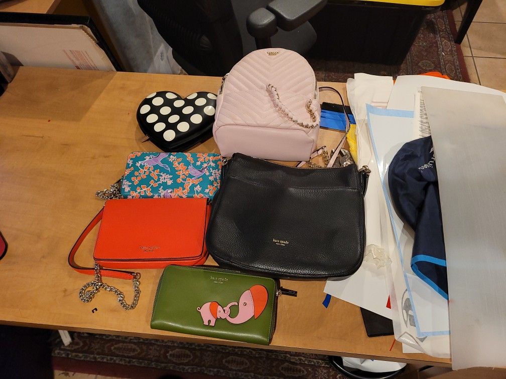 NEGOCIABLE: Genuine Kate Spade And Victoria Swcret Handbags And Wallets