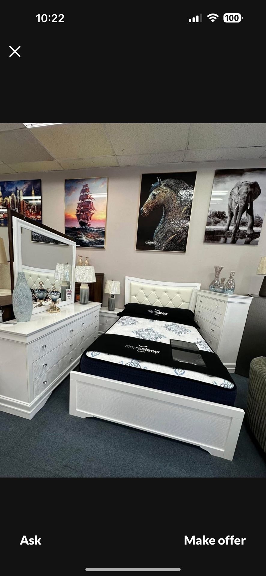 Brand New LED complete Bedroom Set For $999