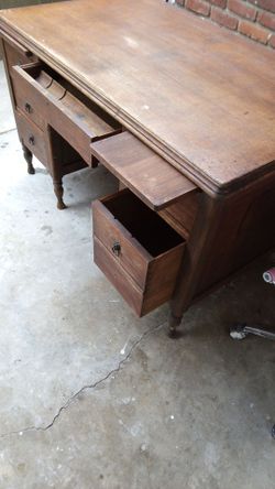 Vintage wooden desk