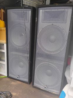 EV FORCE i125 loud speakers