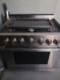 36" 7 burner Dacor stove