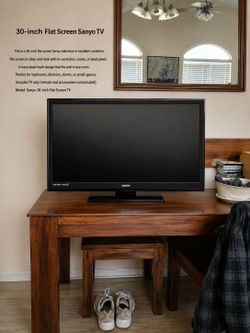 30inc Sanyo Flat screen TV