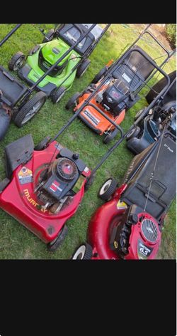 Free mowers.  Read all