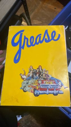 vintage 1977 Grease Souvenir Broadway Program Booklet