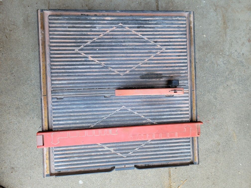 Wet Tile Saw 4"